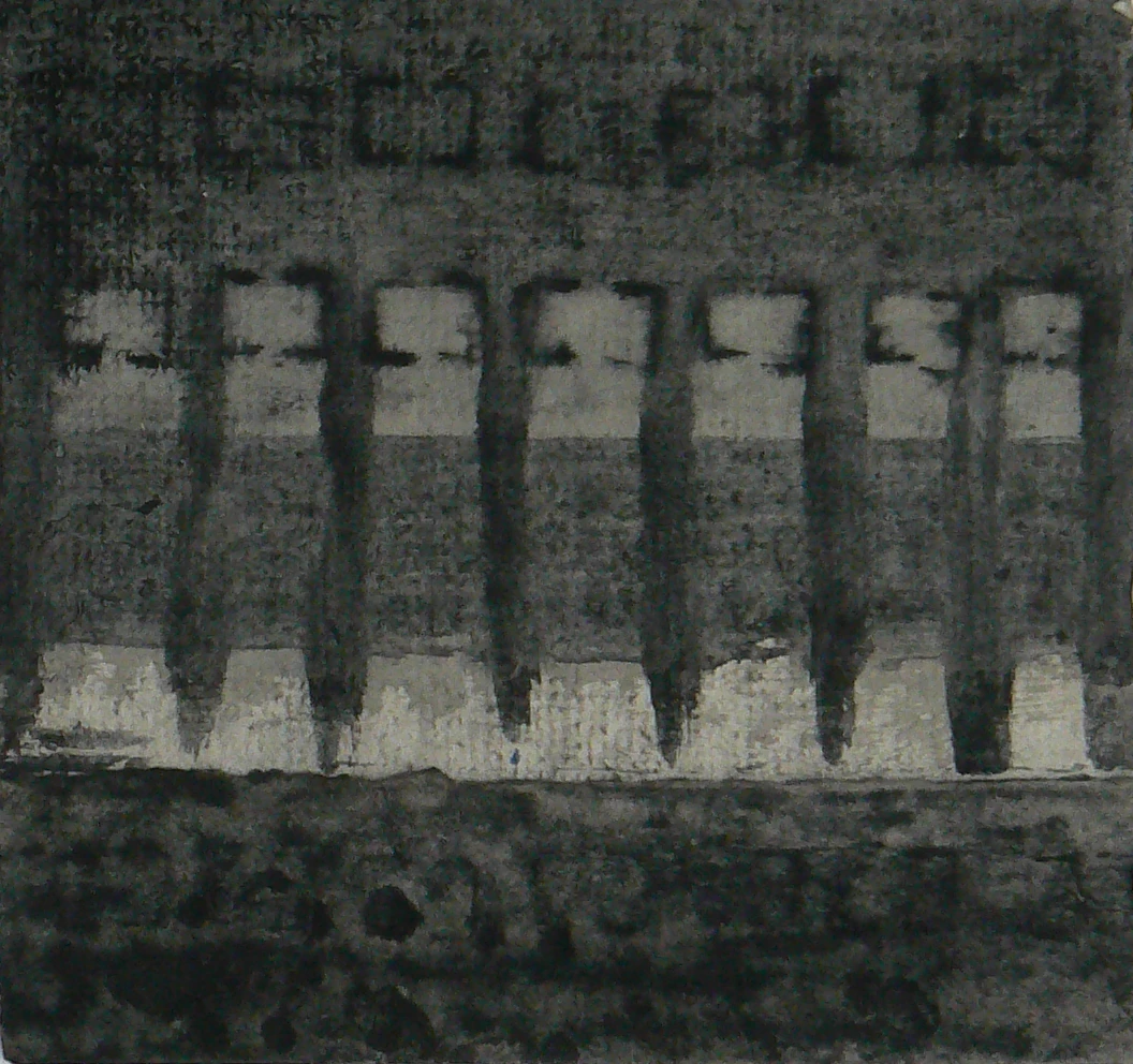Sin título IV, cellulose pulp